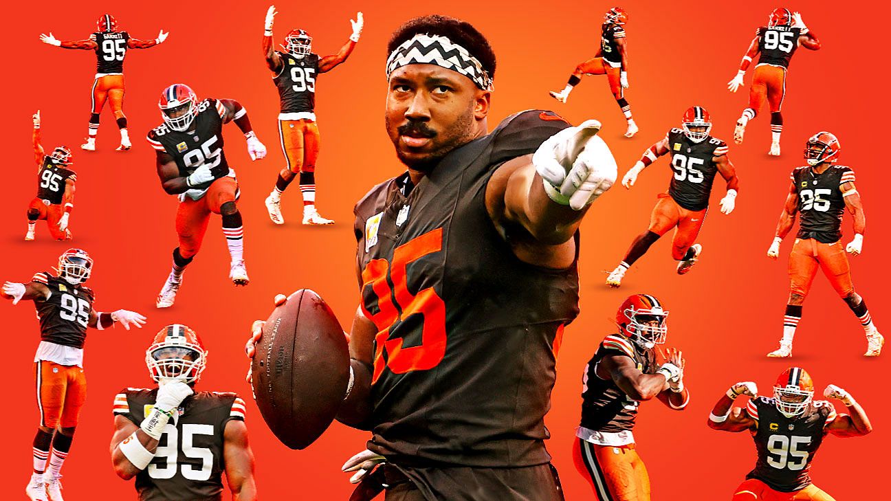 Myles Garrett’s journey to NFL sack record: ‘It is written’