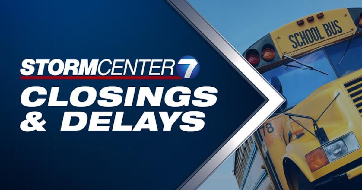 Schools announce closures, delays as snow moves through – WHIO TV 7 and WHIO Radio