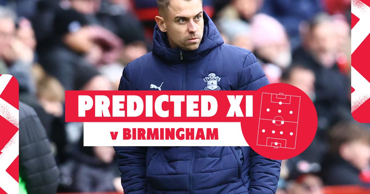 Southampton FC predicted team vs Birmingham City: Championship