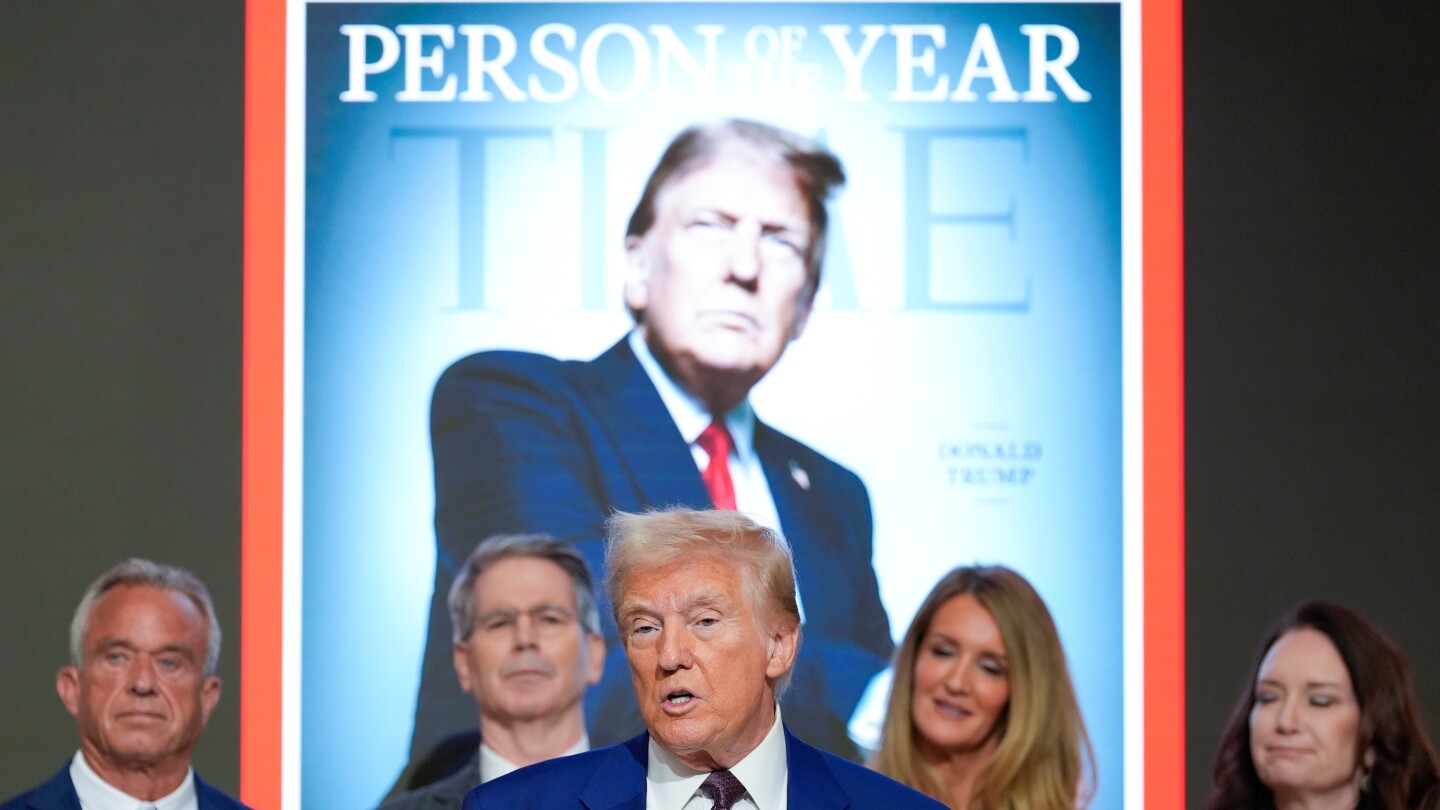 Time magazine set to name 2025 person of the year