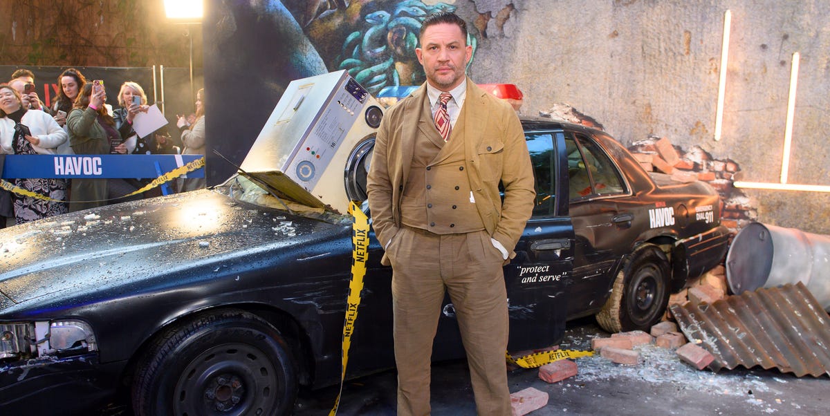 Tom Hardy’s Red Wings Are the Perfect Winter Boots