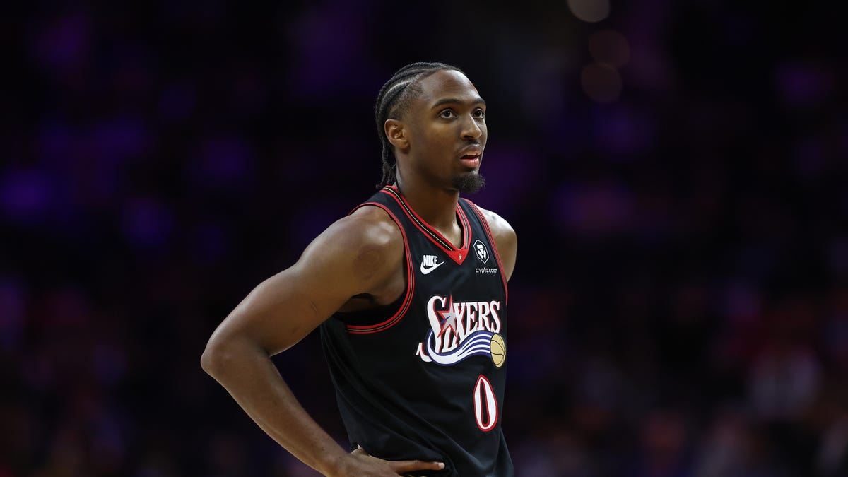 Tyrese Maxey downgraded vs. Indiana Pacers