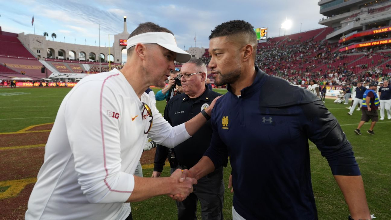 USC’s Lincoln Riley blames Notre Dame for ending rivalry series