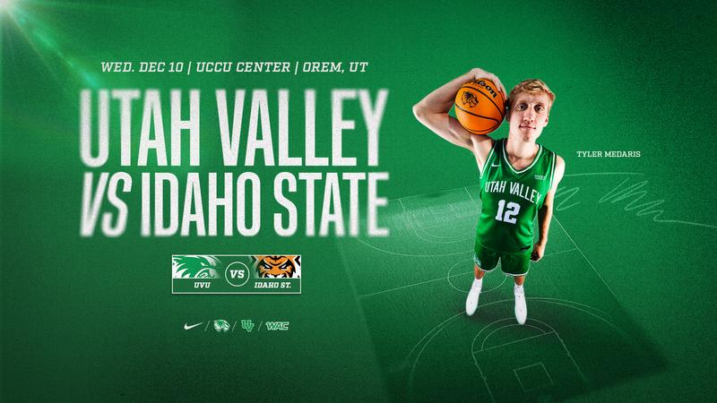 Utah Valley Returns Home Wednesday to Host Idaho State