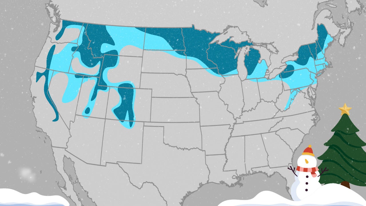 White Christmas Forecast: Thaw Ahead In Midwest, Northeast