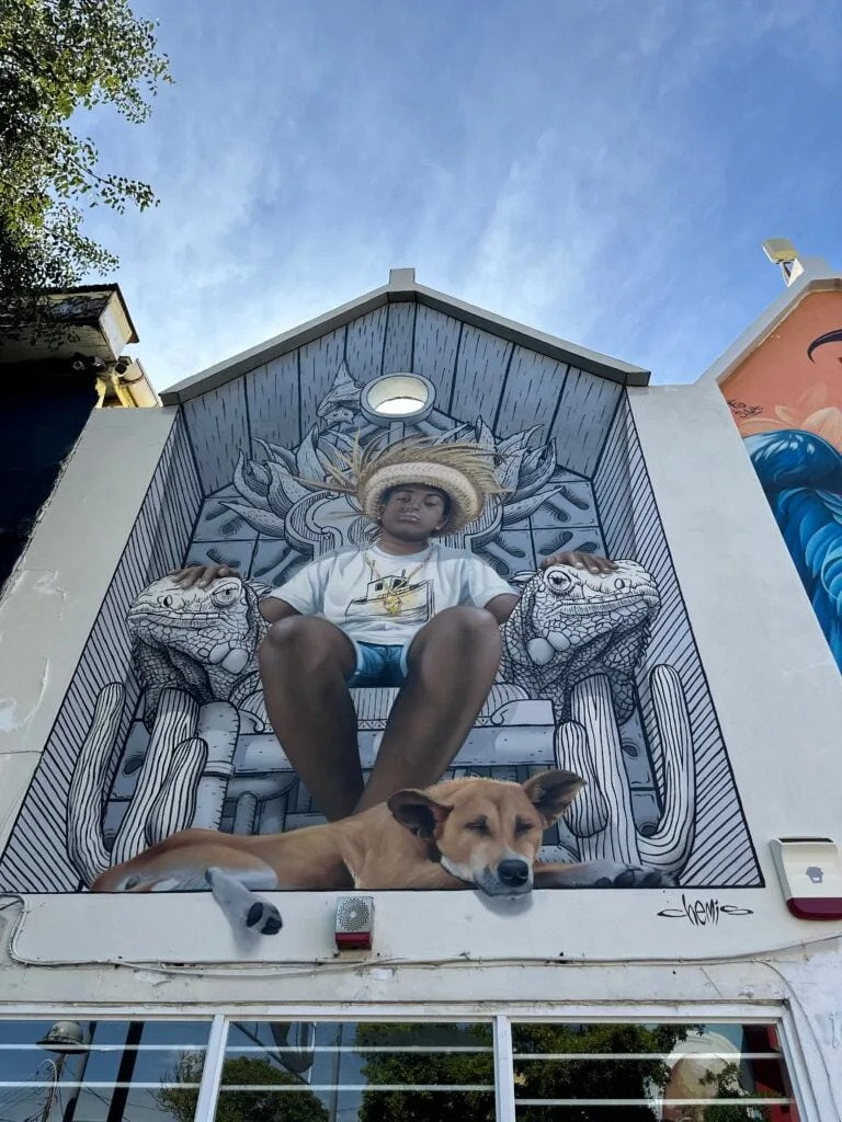San Nicolas, the Street Art Capital of the Caribbean in Aruba. 