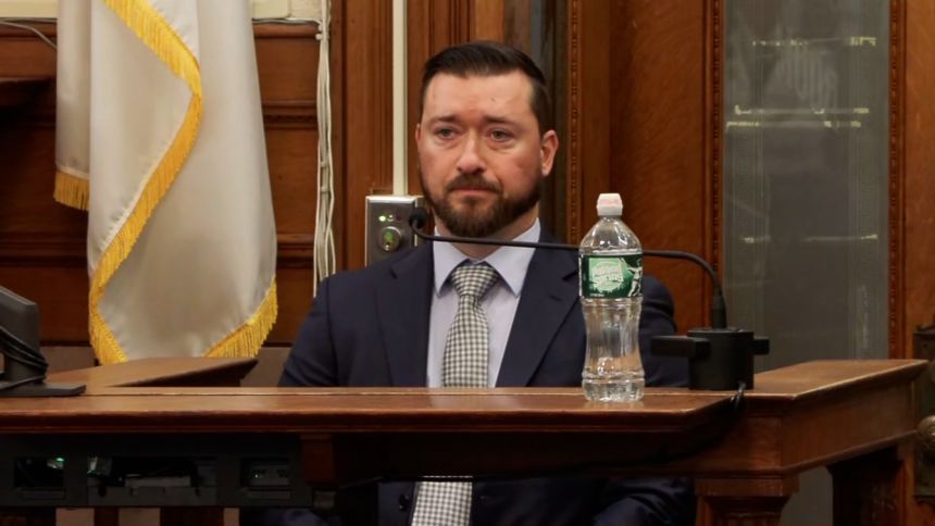 Cohasset Police Department Sergeant Harrison Schmidt was the first witness to take the stand Monday in the murder trial of Brian Walshe.