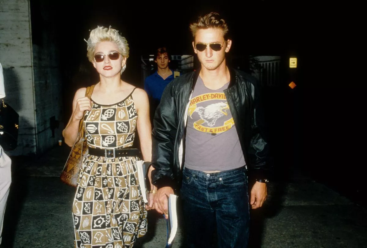 Sean Penn and Madonna