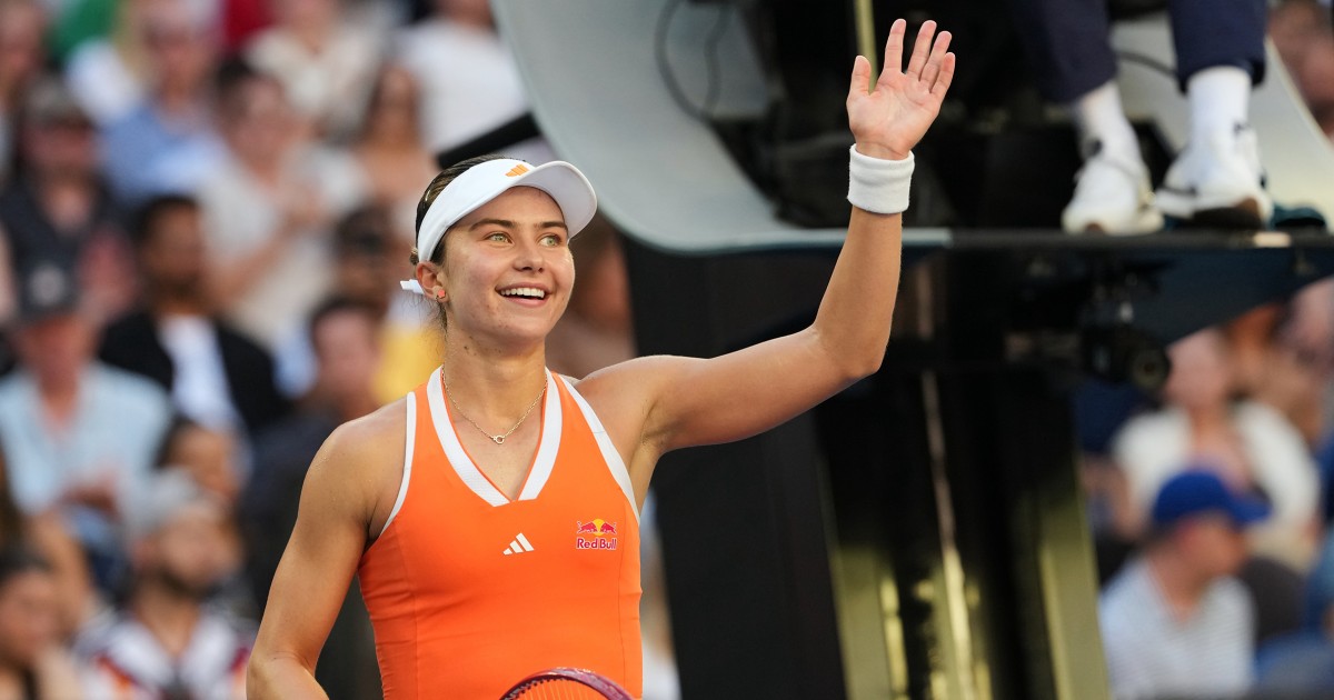 American teen stuns 7th seed at Australian Open for career-best win