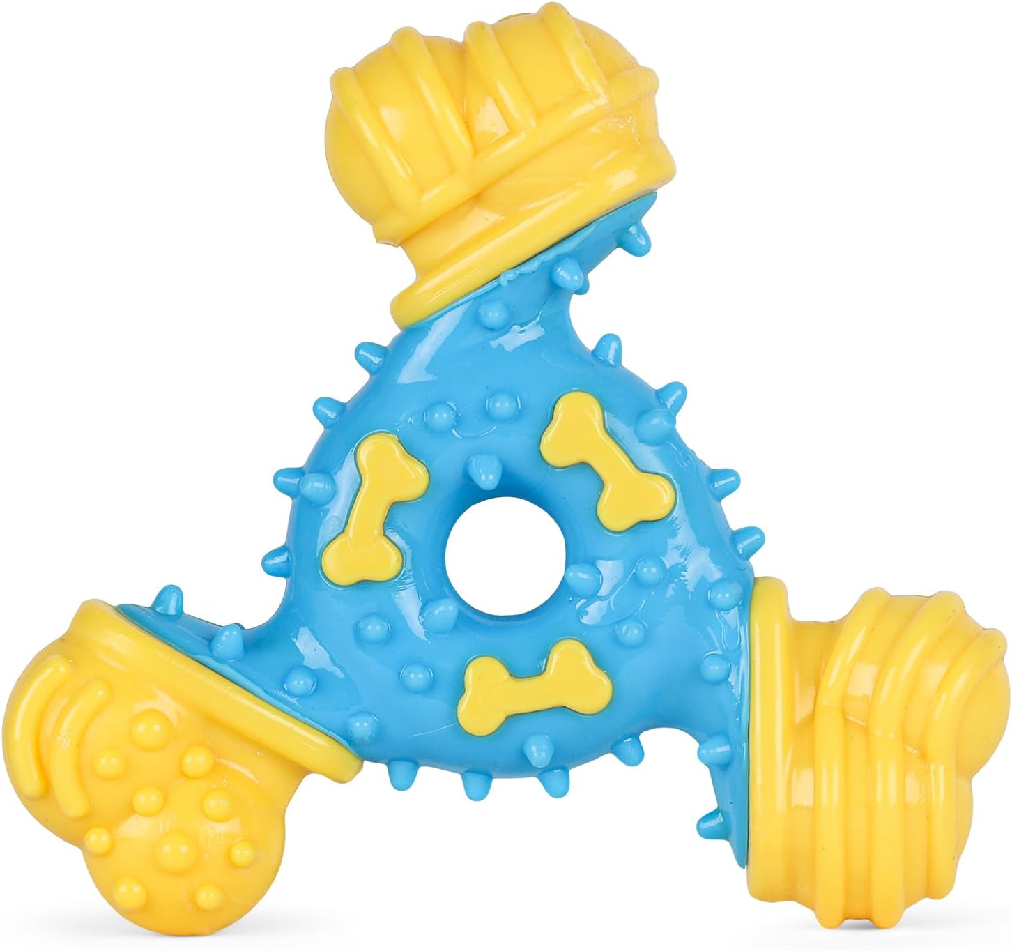 Arm & Hammer for Pets Nubbies TriBone Dog Dental Toy – Best Dog Chew Toy for Moderate Chewers – Helps Reduce Plaque & Tartar Peanut Butter Flavor with Arm & Hammer Baking Soda