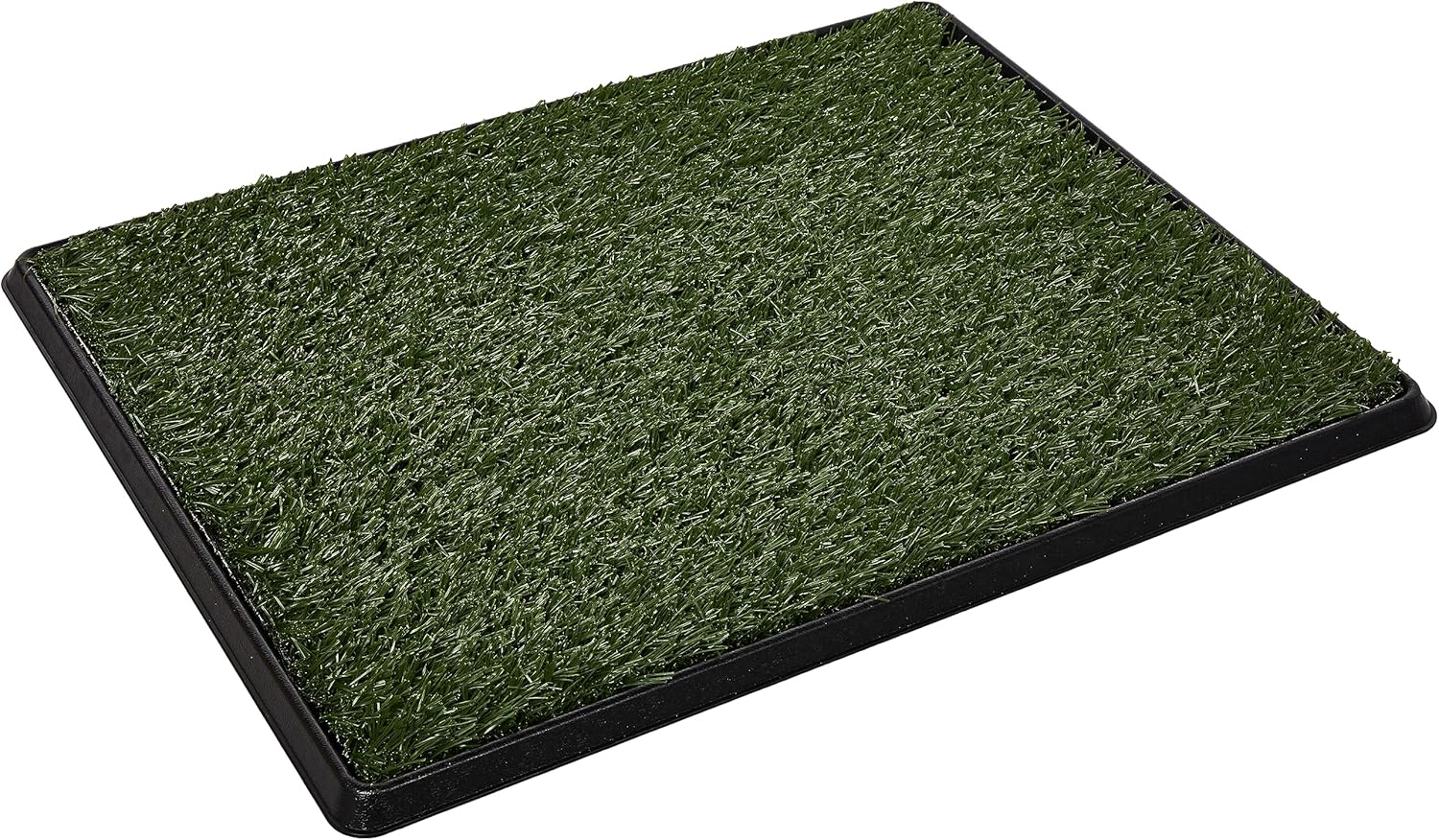 Artificial Grass Puppy Pee Pad for Dogs and Small Pets – 20×25 Inch, Reusable 3-Layer Turf Pads for Dogs with Tray – Indoor and Outdoor Fake Grass Potty Pet Supplies by PETMAKER