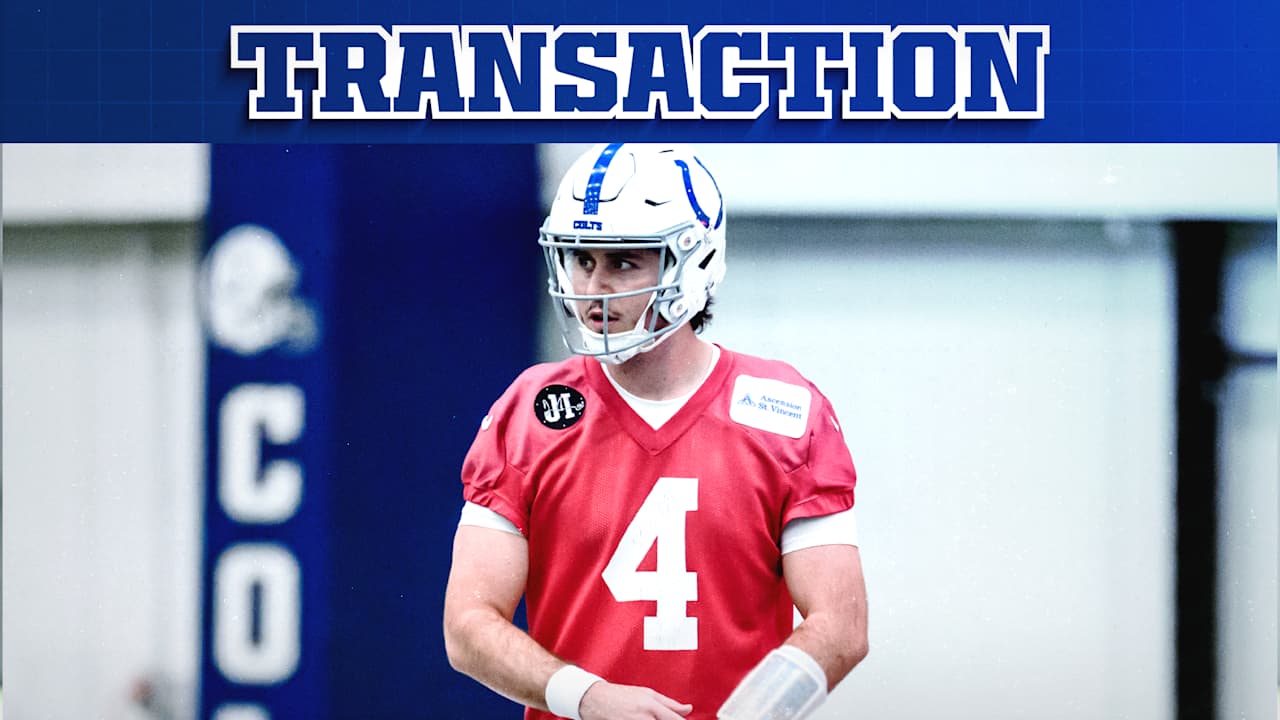 Colts elevate QB Seth Henigan, TE Sean McKeon from practice squad to active roster for Week 18