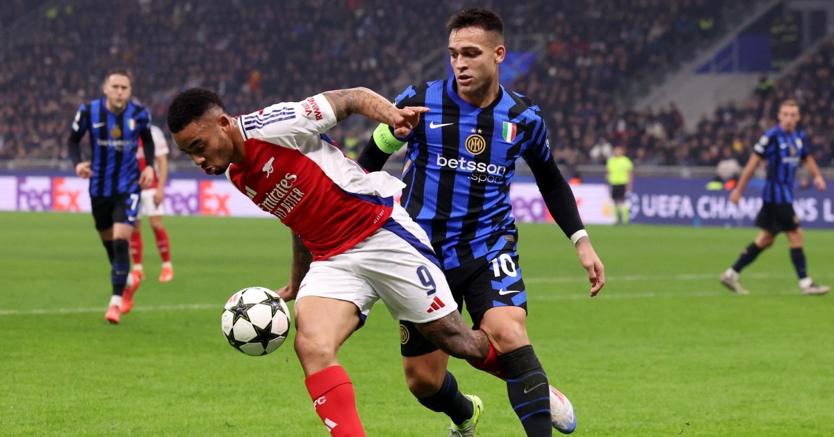 Inter Milan vs Arsenal: UEFA Champions League – team news, start, lineups | Football News