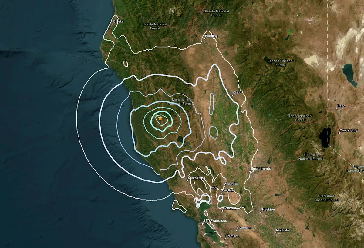Magnitude 4.4 earthquake jolts Northern California