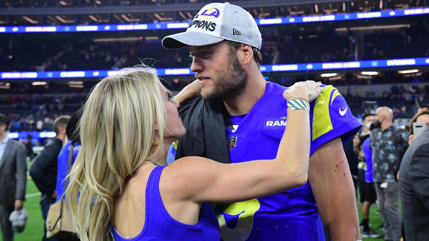Matthew Stafford’s wife Kelly makes bold MVP statement in daughters’ Rams fit details
