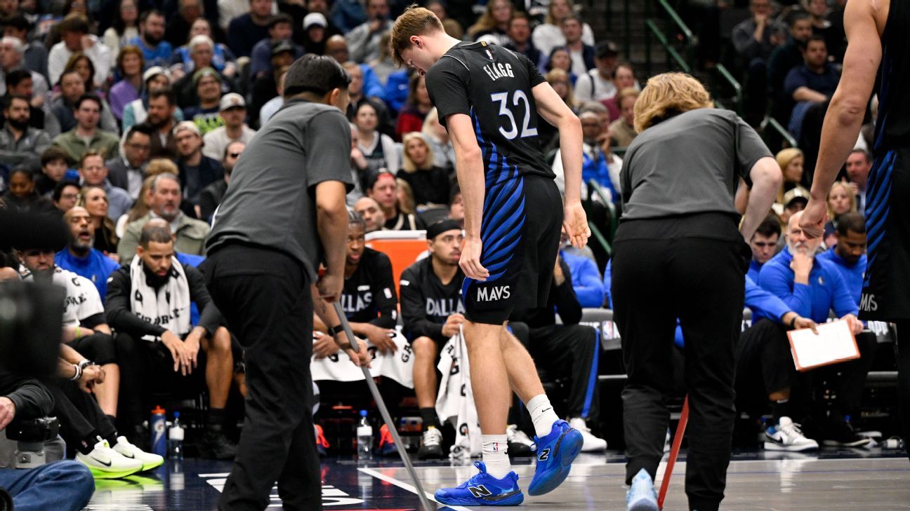 Mavericks’ Cooper Flagg ruled out vs. Jazz with left ankle sprain