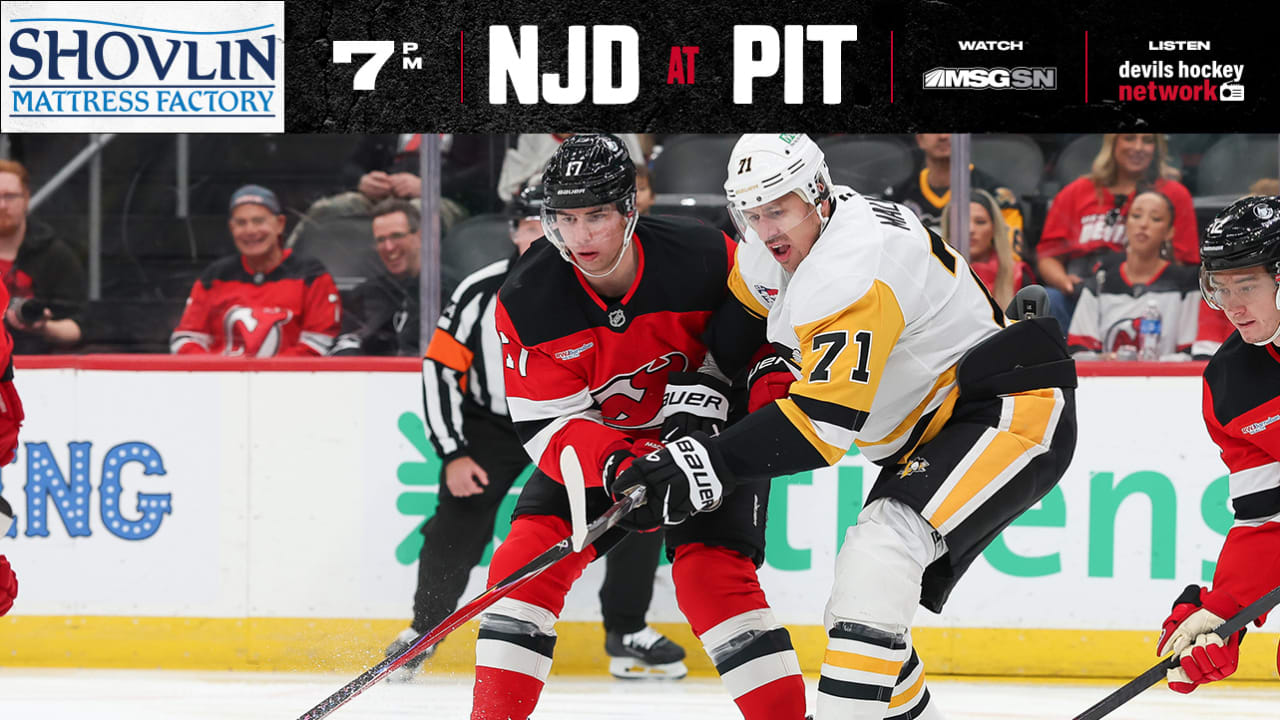 Nemec, Malkin Returning and Allen Starts as Devils Visit Penguins | PREVIEW
