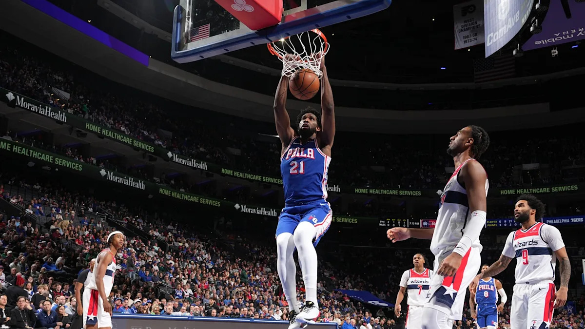 Observations after Sixers’ stars all produce in win over Wizards