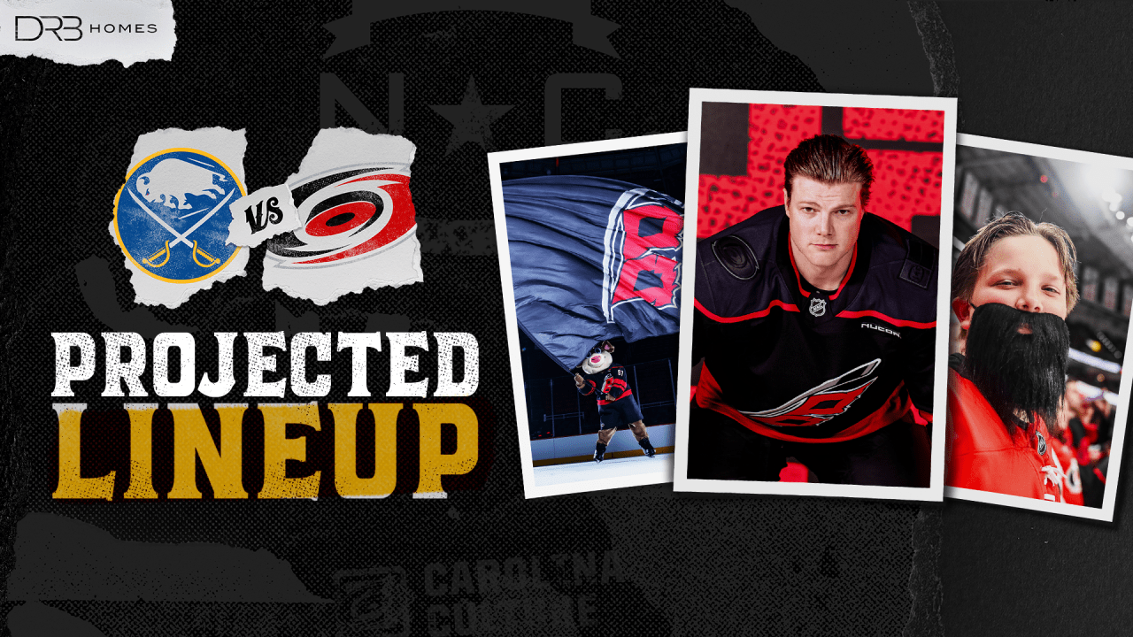Projected Lineup: January 19 vs. Buffalo