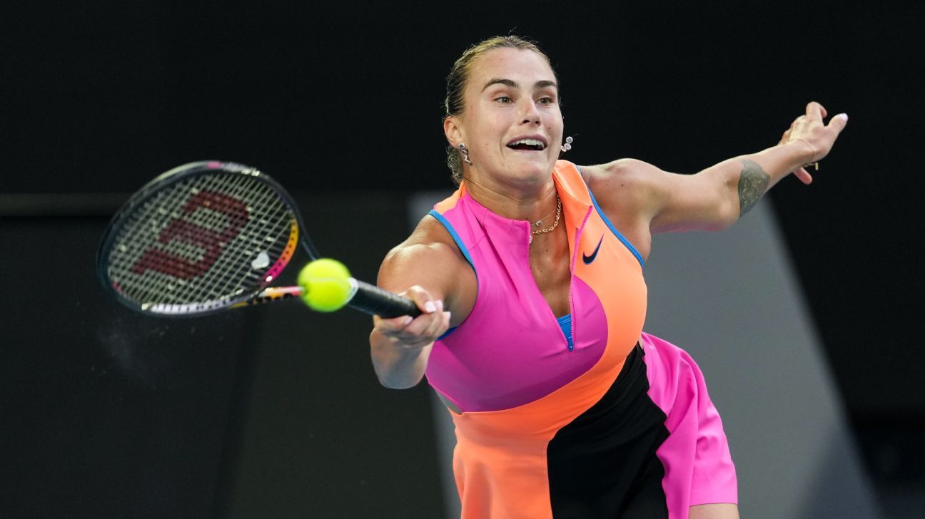 Sabalenka bests Svitolina, on to fourth Australian Open final