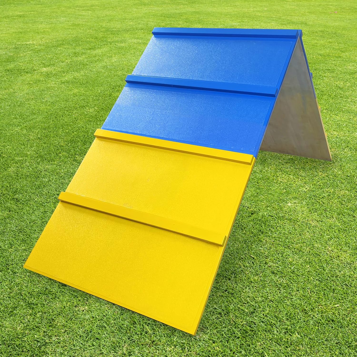 Tongmo Dogs Agility A-Frame: Premium Dog Agility Equipment for Backyard, Playground, and Park Settings – Non-Slip Dog Agility Equipment – Enhance Your Dog’s Agility Course Experience