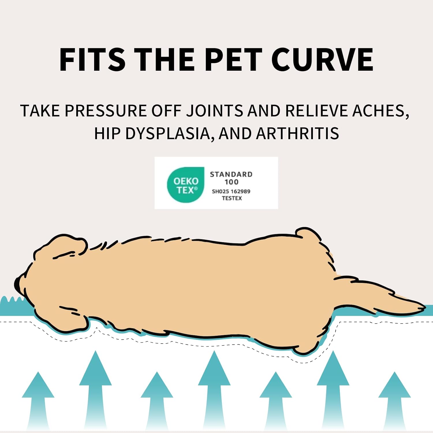 Wagsage Cute Couch for Pets, Fluffy Pets Sofa with Soft Corduroy Fleece, Supportive Pet Sofa with Non-Slip Bottom, 40inch, Cream