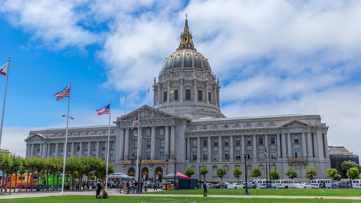 San Francisco's City Hall in California.