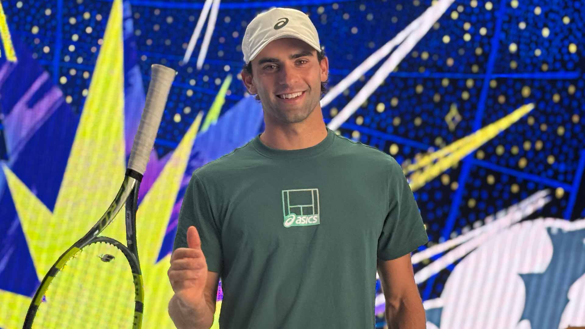 Will an experience with Federer help Spizzirri against Sinner at Australian Open? | ATP Tour