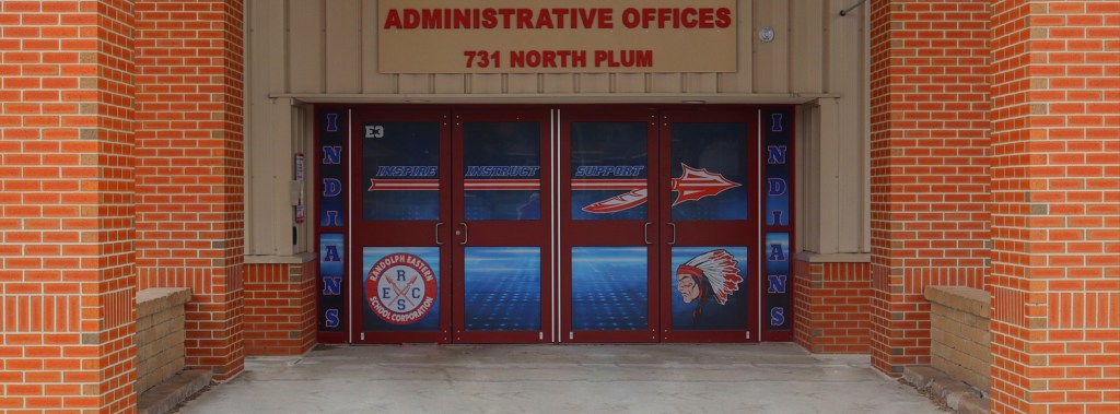 Entrance to Randolph Eastern School Corporation Administrative Offices.
