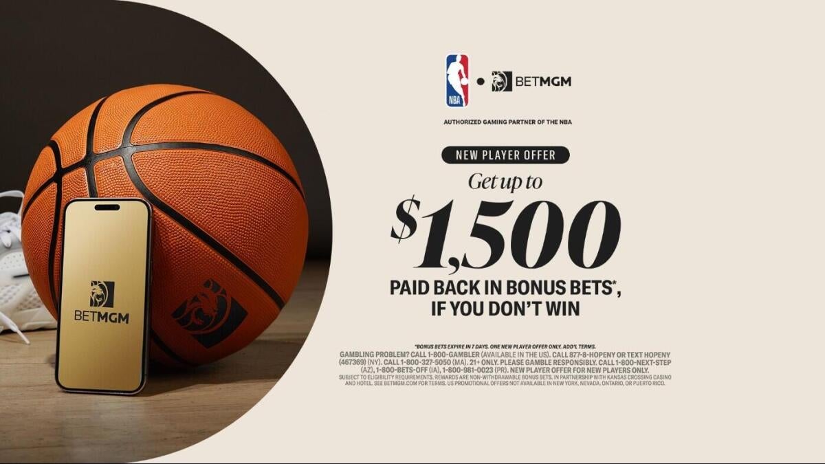 BetMGM bonus code CBSSPORTS: Get 0 in bonus bets for Clippers-Lakers, Mavericks-Timberwolves, NBA on Friday