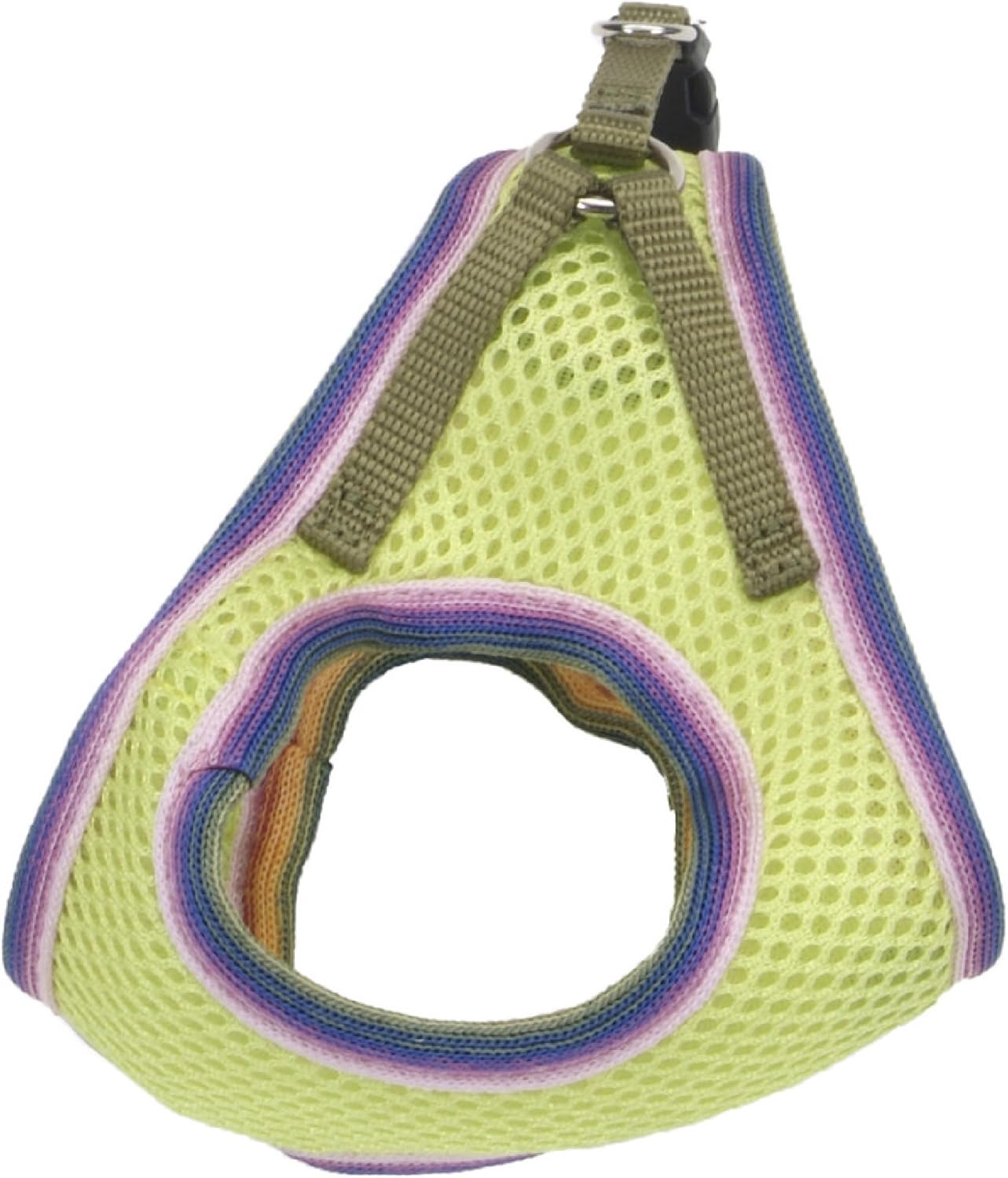 Coastal Pet Li’l Pals Comfort Mesh Dog Harness – No-Pull Step-in Dog Harness for Small Dogs & Puppies – Dog Cooling Vest – Lime – 3/8″ x 10″-12″