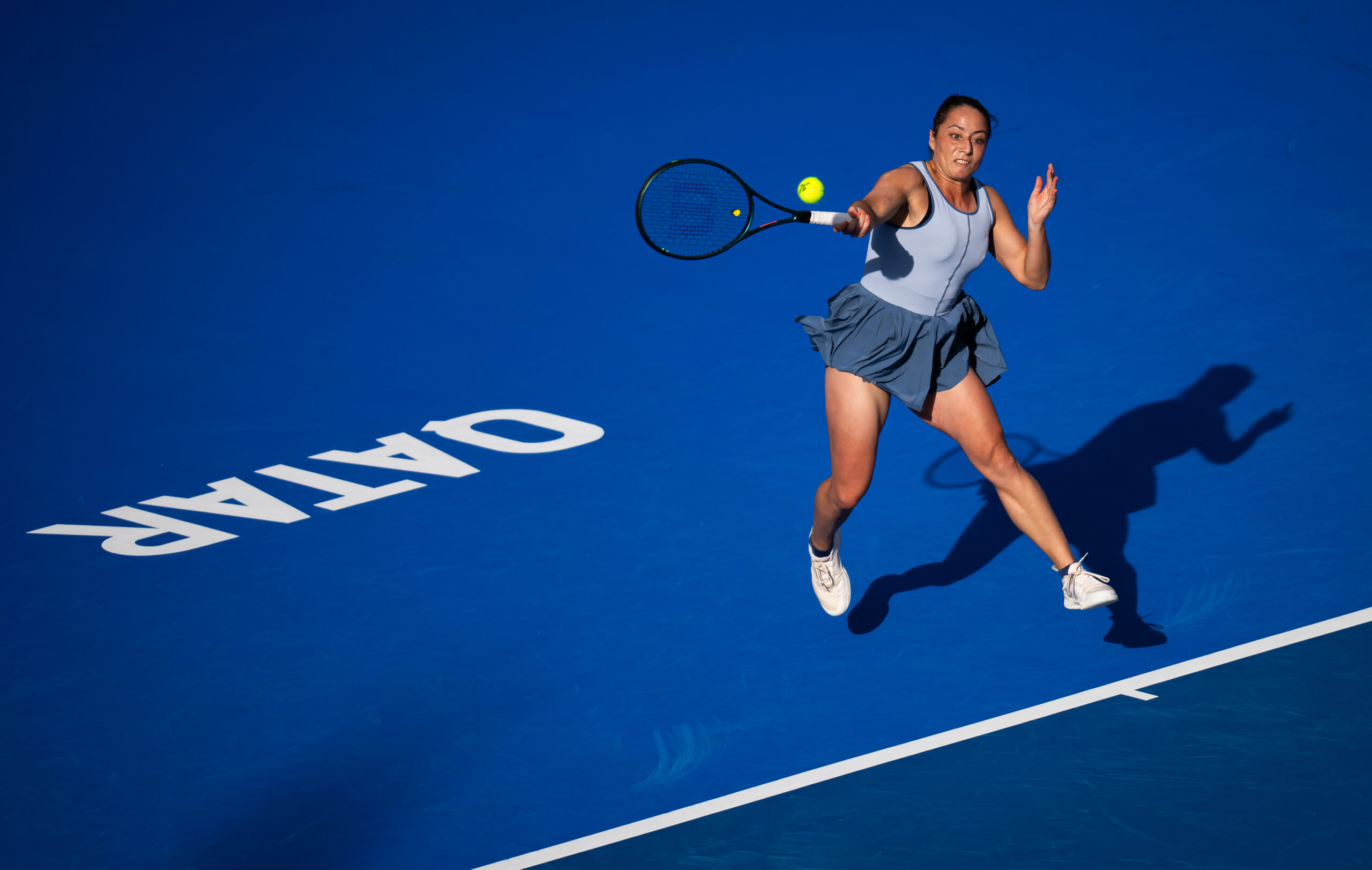 Cocciaretto upsets Gauff in Doha; into WTA 1000 last 16 for first time