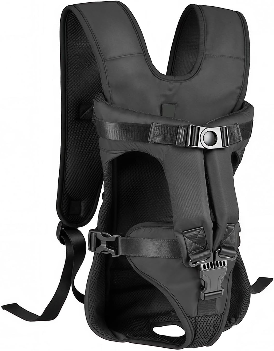 Dog Backpack Carrier, Legs-Out Front Carrier for Small Medium Dogs, Adjustable Breathable Front Carrier for Hiking, Cycling, Travel