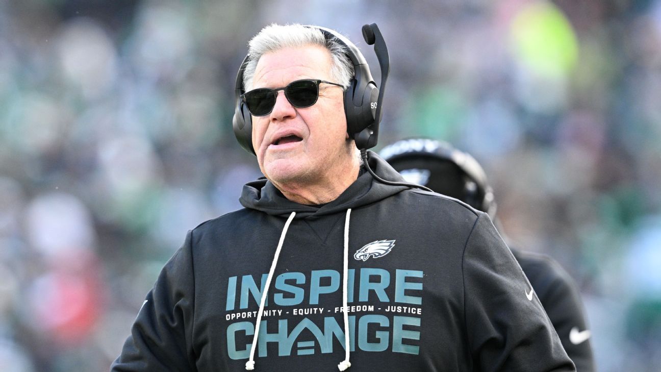 Eagles OL coach Stoutland says he won’t return next season