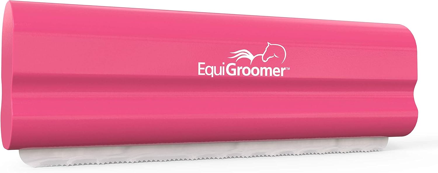 EasyGroomer Deshedding Brush for Dogs & Cats – Undercoat Grooming Tool for Short & Long Hair, Removes Loose Fur & Dirt, Reduces Shedding for Small & Large Pets, Pink