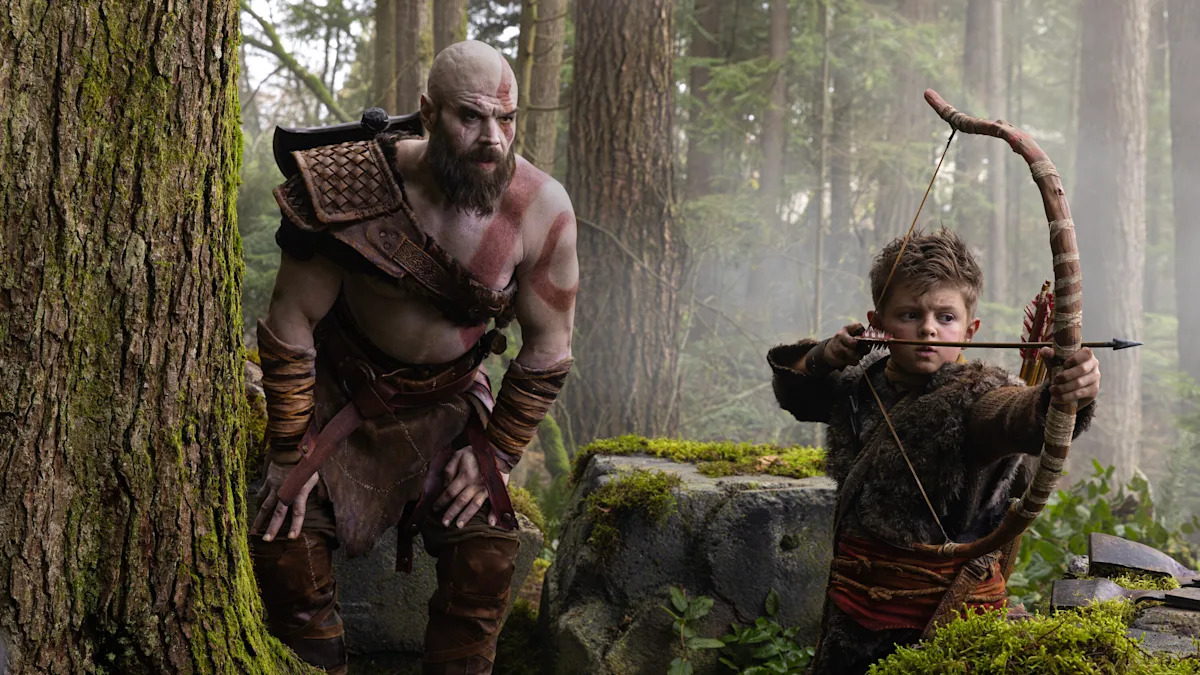 First Look At Ryan Hurst’s Kratos & Callum Vinson’s Atreus In Prime Video Series