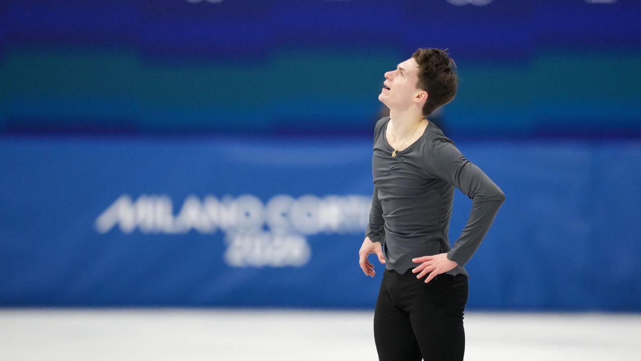 Grateful Maxim Naumov finishes Olympic skating debut
