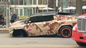 Hornets’ LaMelo Ball crashes custom Hummer in Uptown