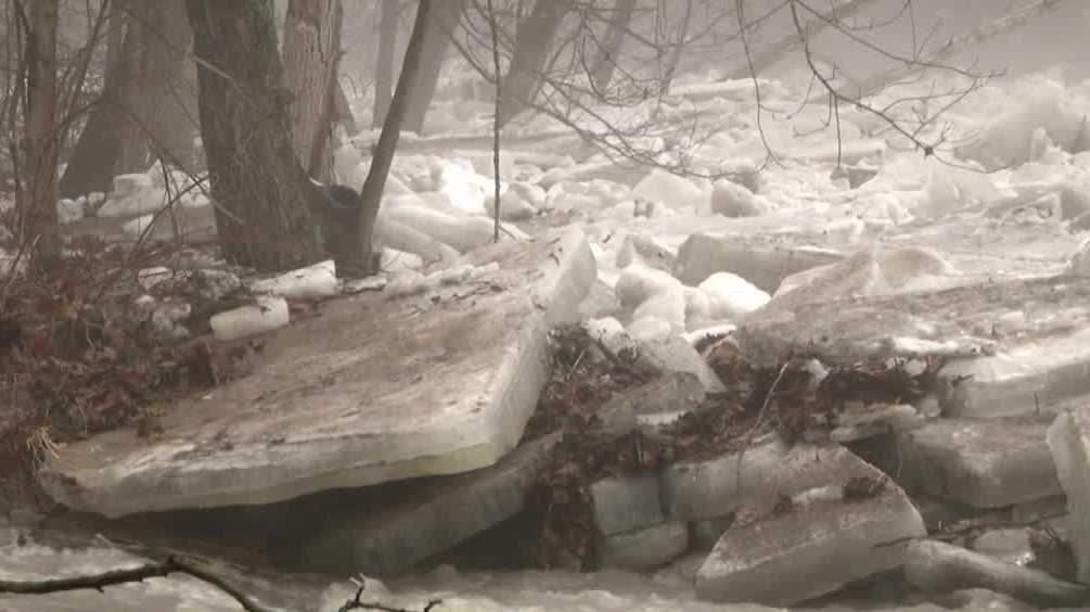 Ice jams in Lawrence County prompt road closures, potential flooding