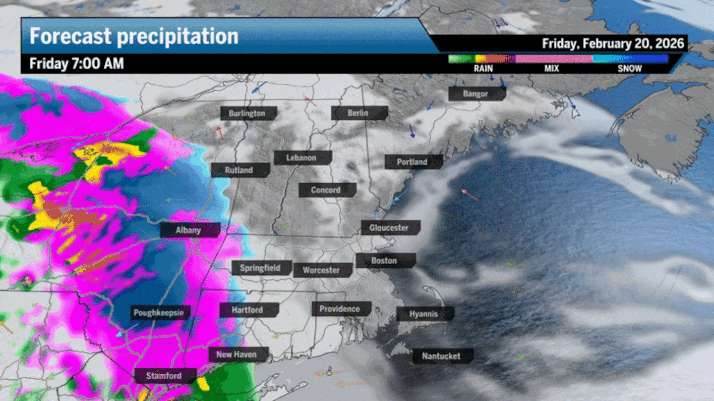 Latest on Monday’s snowstorm near New England