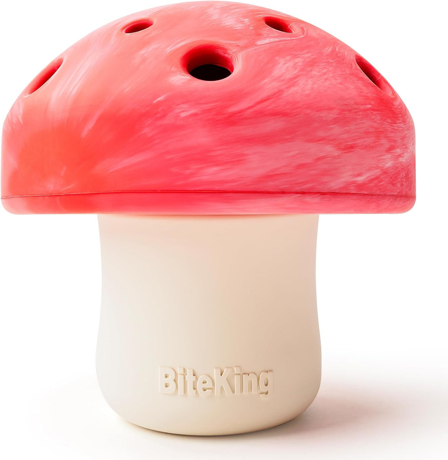 Natural Rubber Dog Enrichment Toys for Large Dogs, Slow Feeder to Keep Them Busy – Lifetime Replacement – Durable Treat Dispensing Dog Puzzle Toys for Large Breed