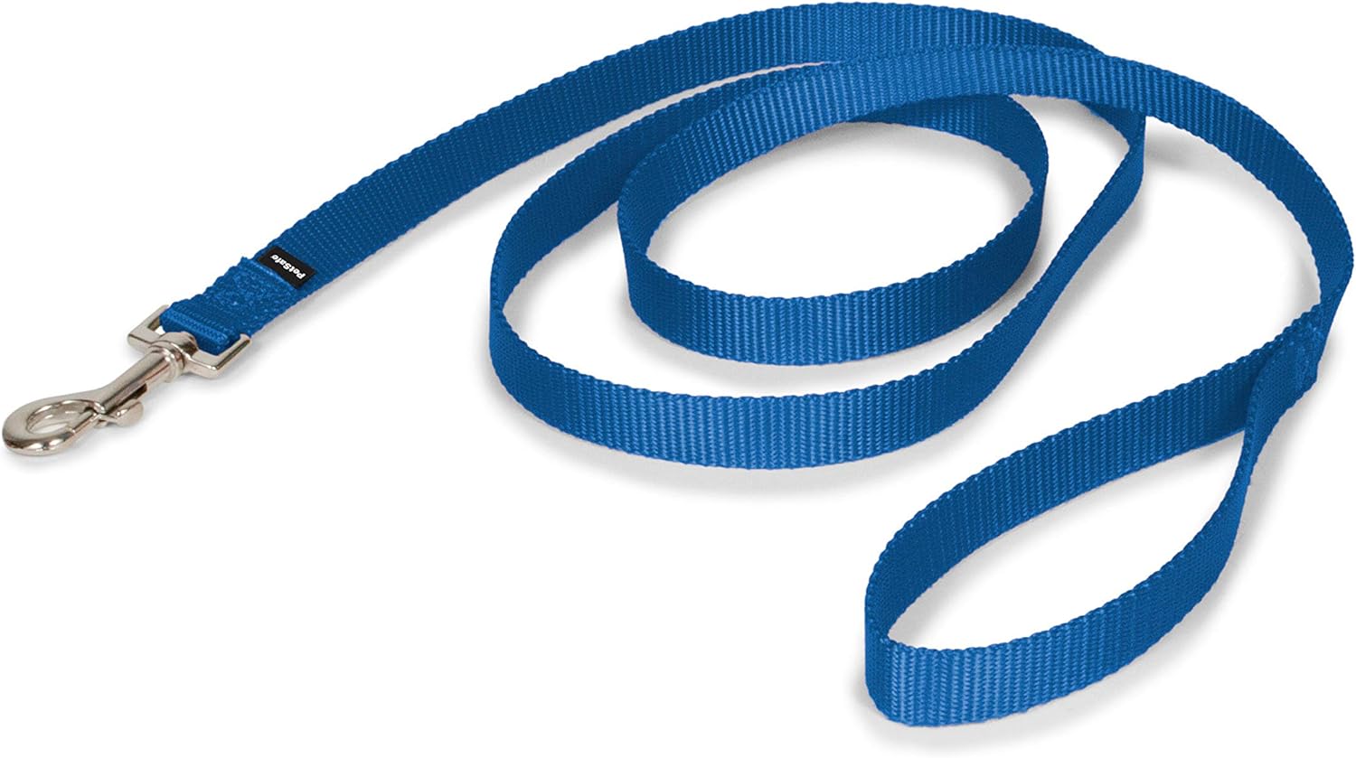 PetSafe Nylon Leash – Strong Nylon for Everyday Walks – Durable Pet Leash with Quick Attach Clip – Comfortable Soft Grip – 6 Feet – Royal Blue