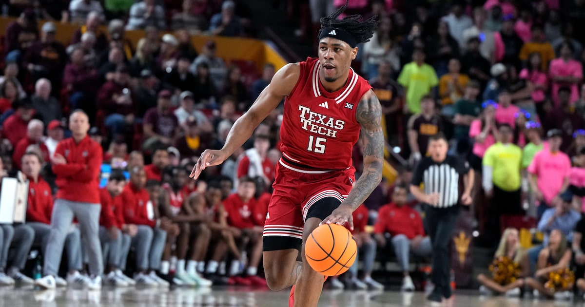 Texas Tech’s JT Toppin goes down with apparent leg injury vs. Arizona State
