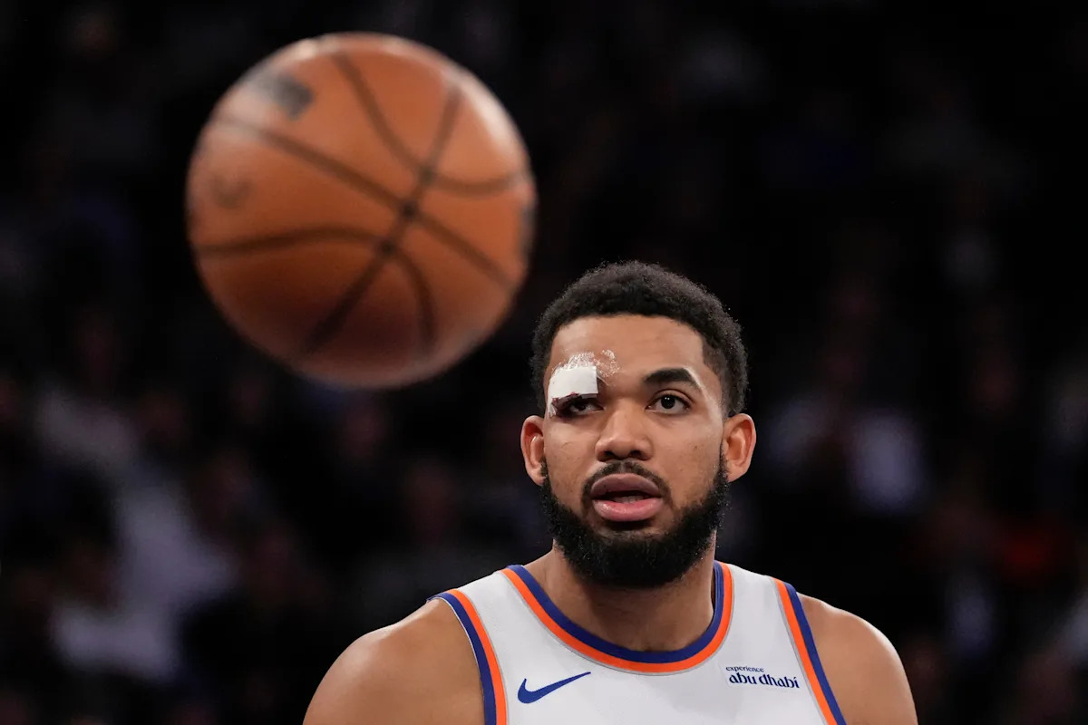 Towns is bloodied and bandaged, Nuggets lose 2 injured starters in Knicks’ double-OT win