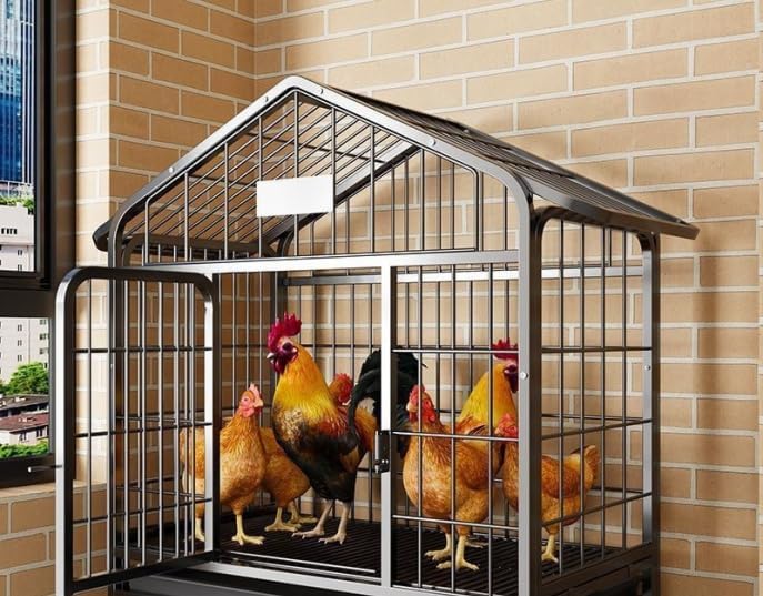UDPATIO Outdoor Chicken Coop Heavy Duty All-Weather Pet House with Roof for Large, Medium, Small Animal CAGE