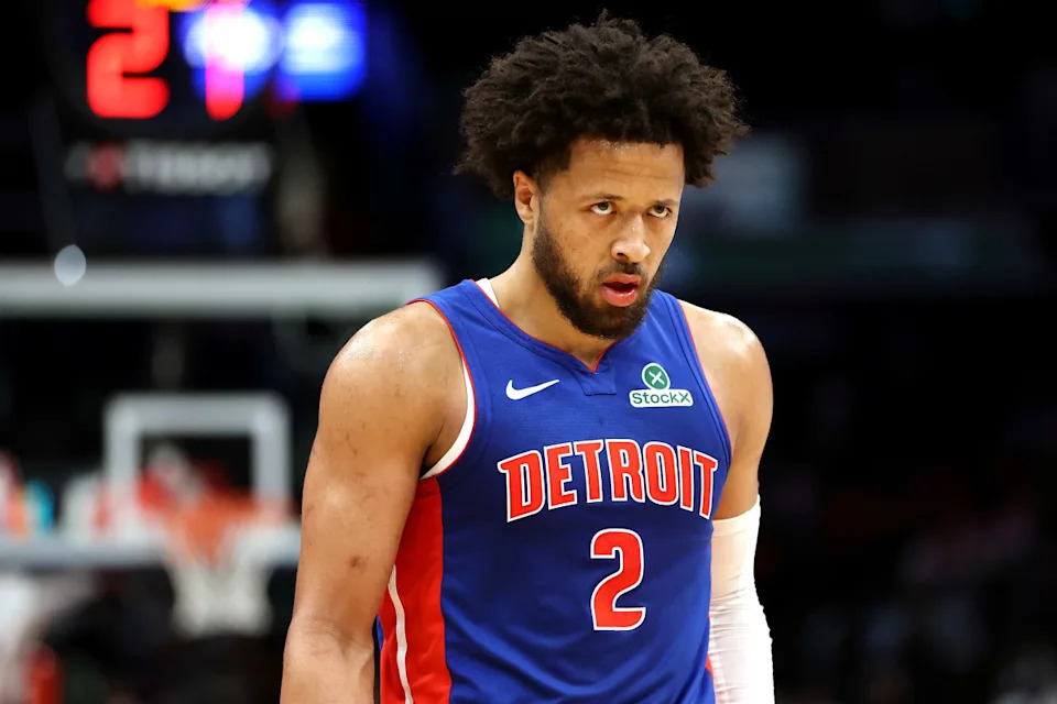 Detroit Pistons guard Cade Cunningham (2)© Daniel Kucin Jr&period;-Imagn Images
