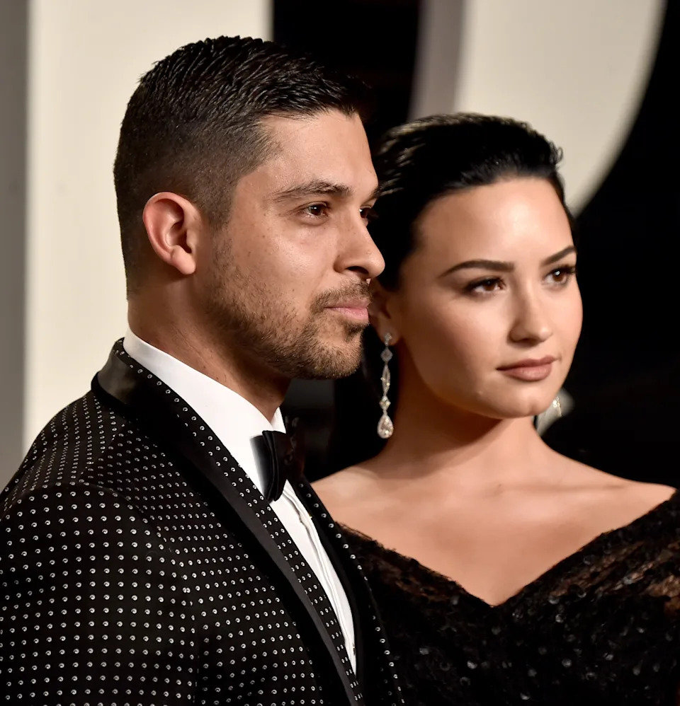 Wilmer and Demi at an event