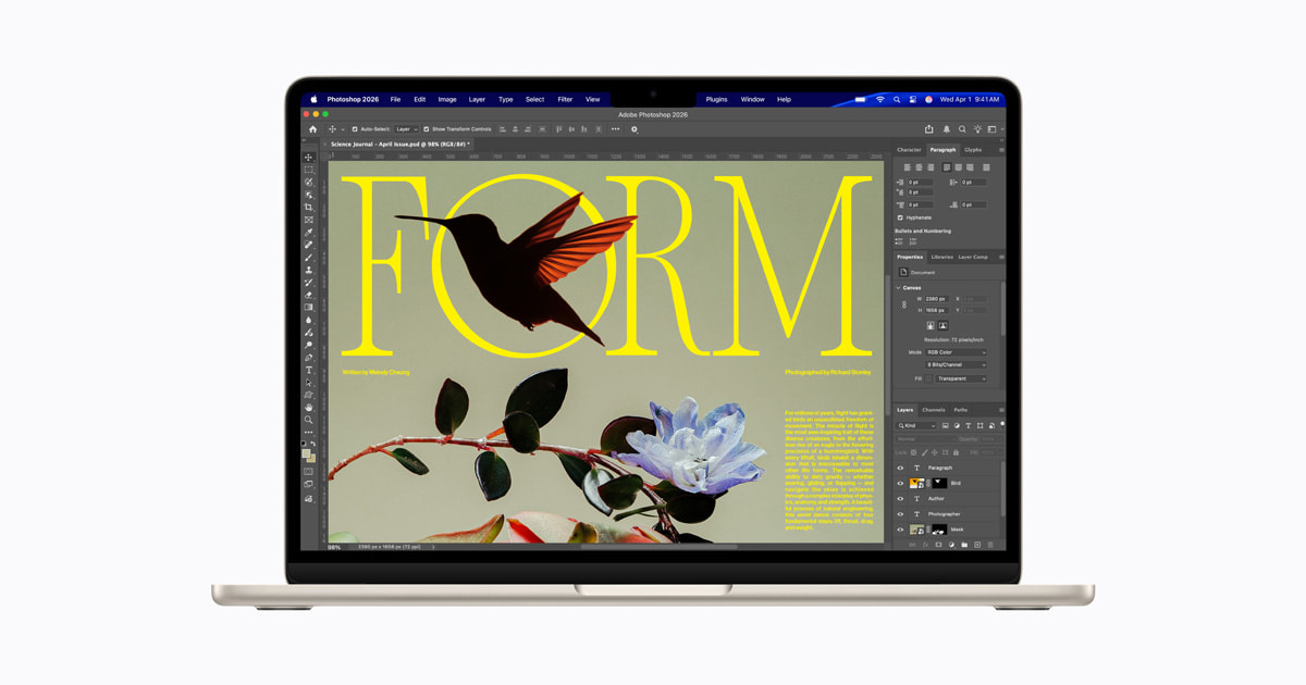 Apple introduces the new MacBook Air with M5