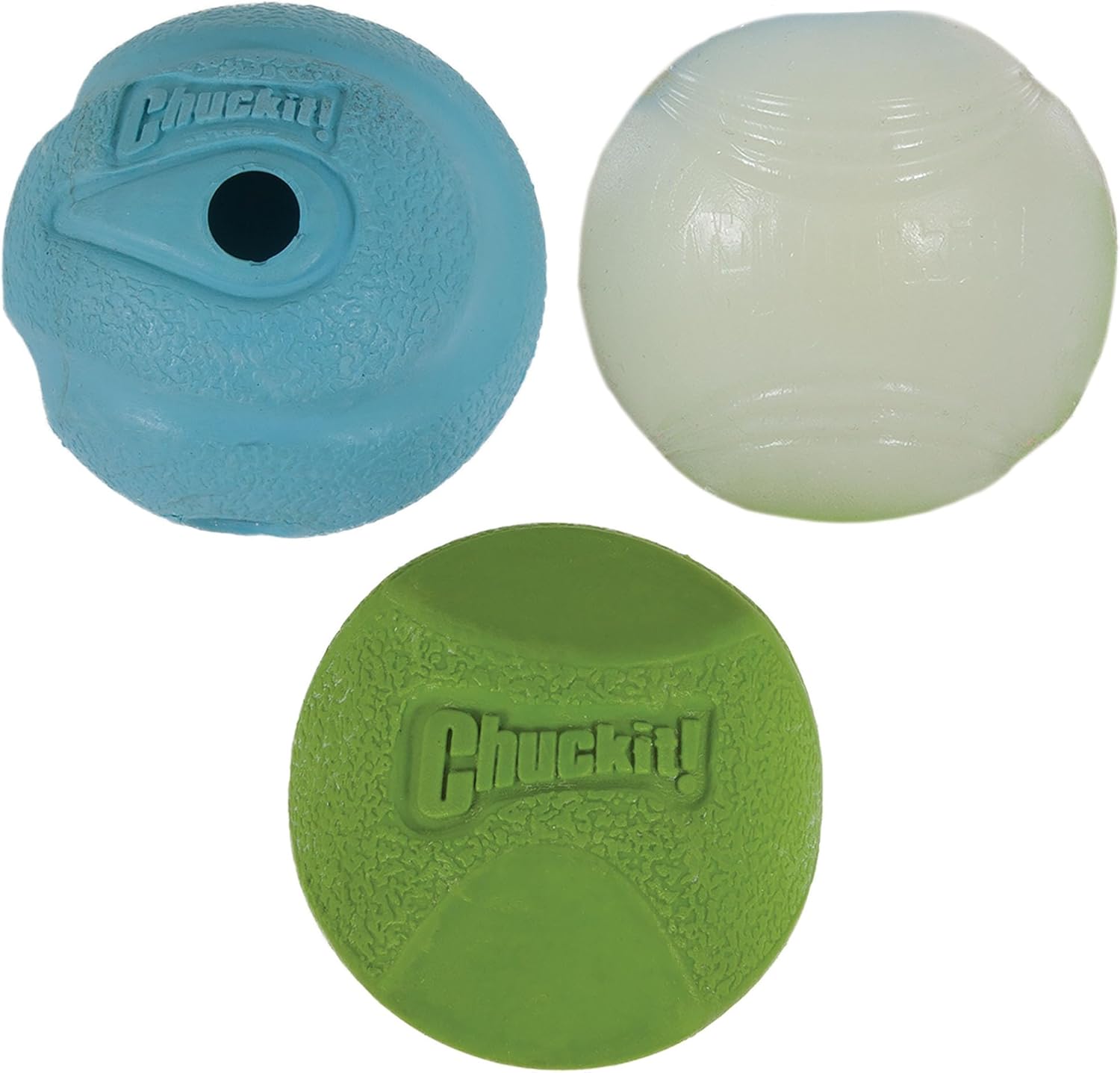 Chuckit! Fetch Pack Dog Balls – Interactive Dog Toys, High-Bounce Fetch Ball, Floating Ultra and Rugged Balls, Durable – Size Small, 2-inch Diameter, Set of 3