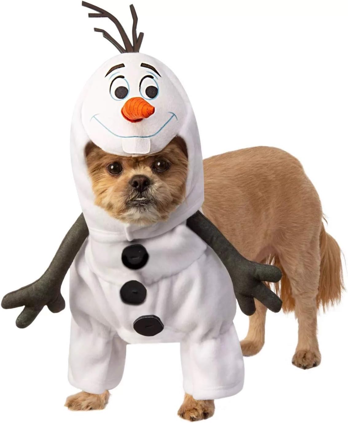 Disney Frozen: Olaf Pet Costume for For Dogs or Cats by Rubies, Medium